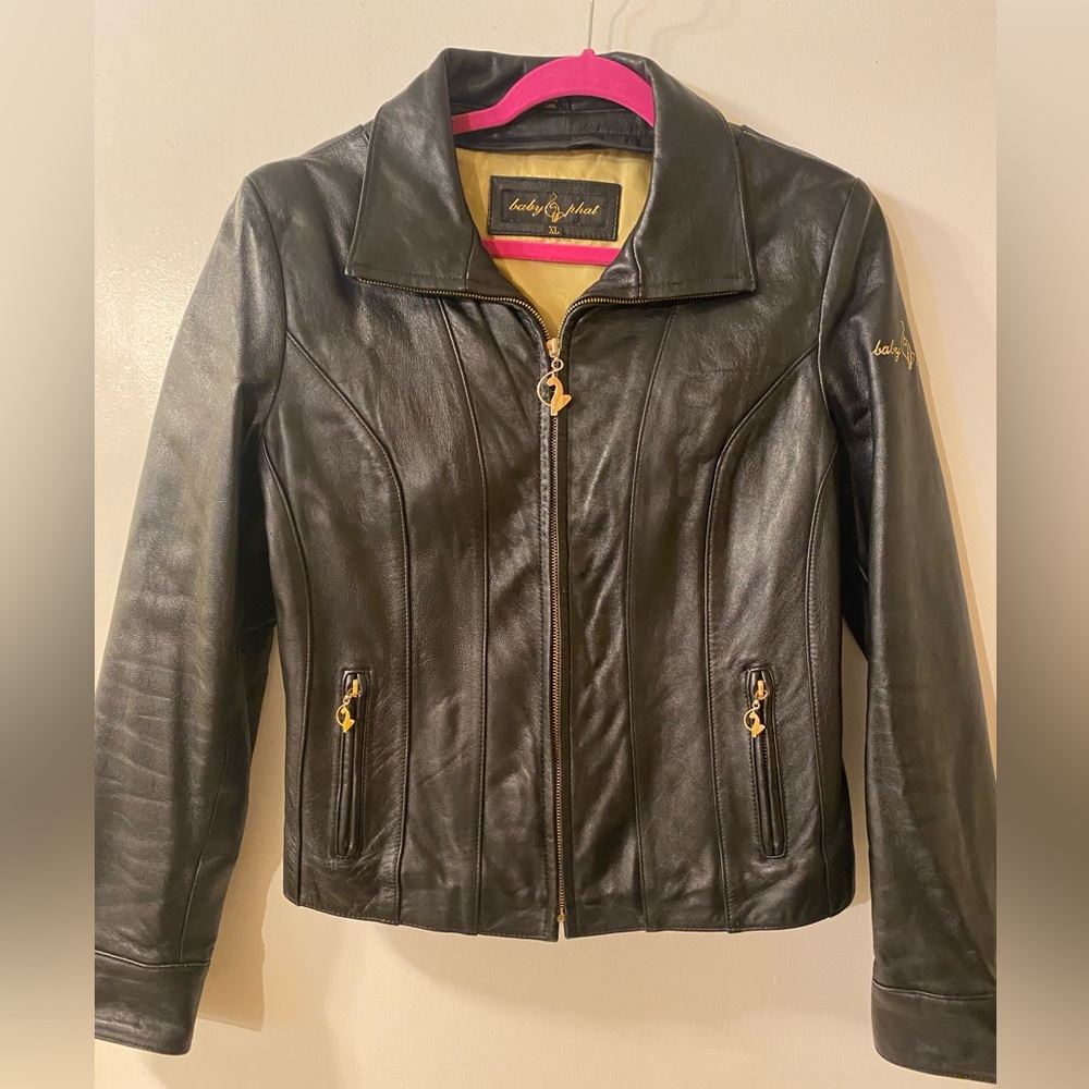 Baby Phat leather jacket